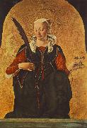 COSSA, Francesco del St Lucy (Griffoni Polyptych)  dfg Sweden oil painting artist